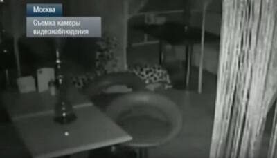 This video will chill your bones: Ghost throwing hookah pipes in empty bar - Watch