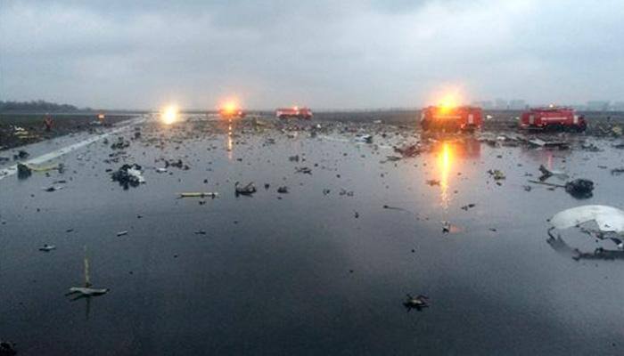 Two Indians among 62 killed in FlyDubai plane crash in Russia
