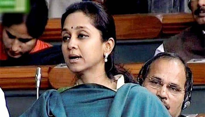 Supriya Sule meets Chhagan Bhujbal in jail