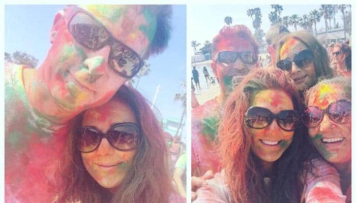 This is how the newly-wed couple Preity Zinta-Gene Goodenough celebrated India&#039;s big win: See pic!