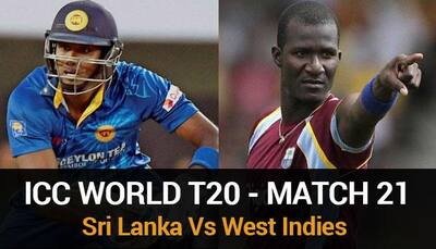 ICC World Twenty20, Match 21: West Indies vs Sri Lanka - As it happened...