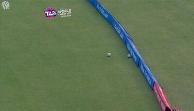 VIDEO: BIZARRE! Two balls found on field during India-Pakistan World Twenty20 match