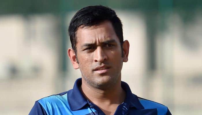 WATCH: Mahendra Singh Dhoni allows fans to apply gulal powder on forehead ahead of World Twenty20 clash