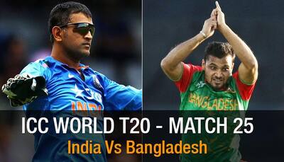 ICC World Twenty20, Match 25: India vs Bangladesh - As it happened...