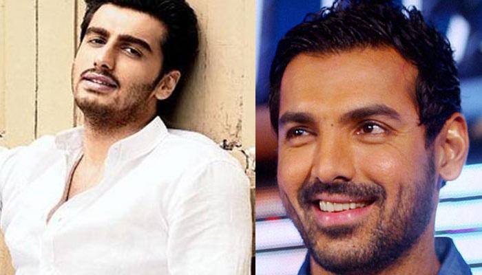 When &#039;Ka&#039; Arjun Kapoor met the &#039;most handsome ladka&#039; John Abraham! - See pic