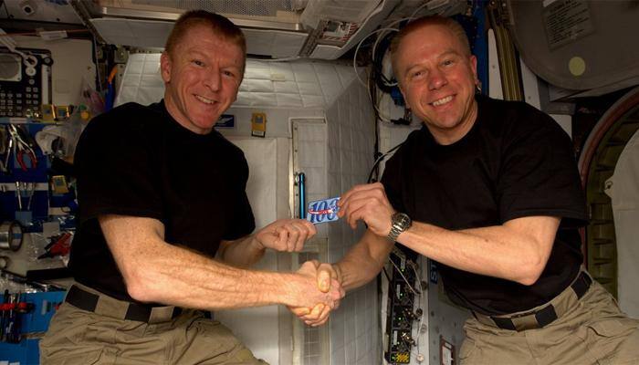See pic: Tim Peake completes 100 days in space!