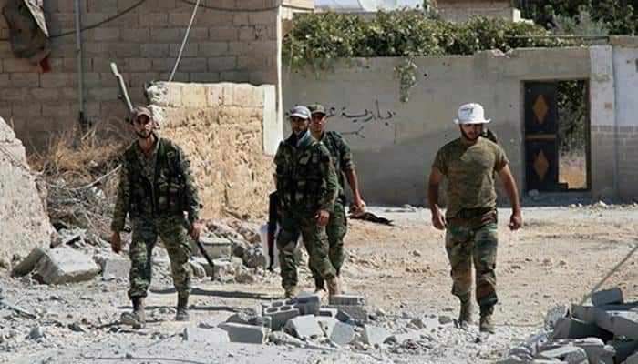 Syria army seizes town north of Palmyra: State TV
