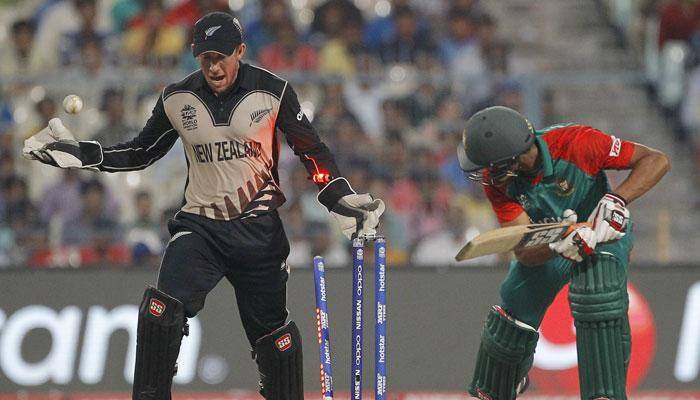 Bangladesh vs New Zealand: Most bowleds in T20I match as stumps flew in Eden Gardens