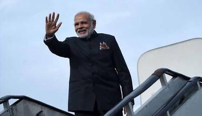 PM Narendra Modi arrives in Belgium; to meet Belgian CEOs