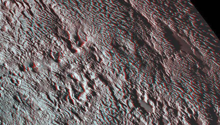 See pics: Pluto’s bladed terrain in 3-D