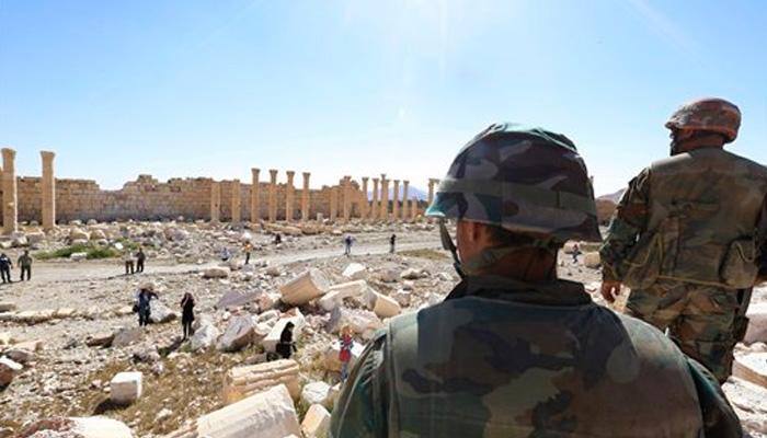 Mass grave found in Syria's Palmyra after city recaptured from Islamic State