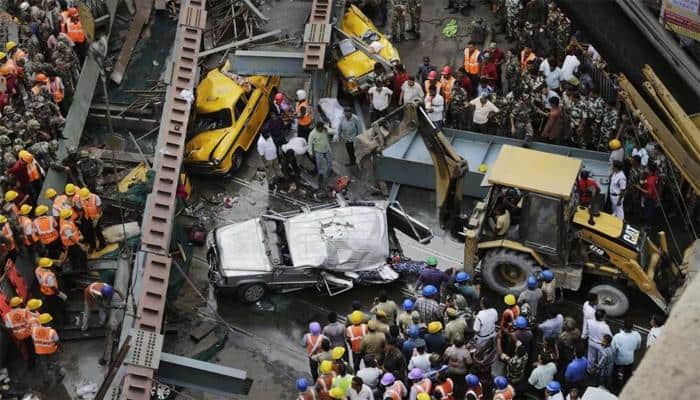Kolkata flyover collapse toll 26; Opposition slams Mamata Banerjee  