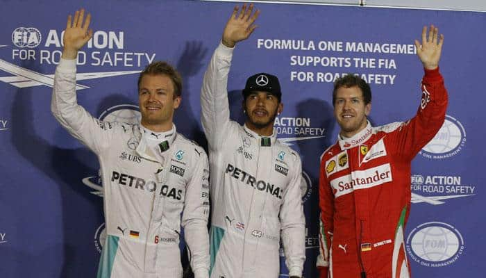 Bahrain Grand Prix: Record-breaking Lewis Hamilton scorches to pole