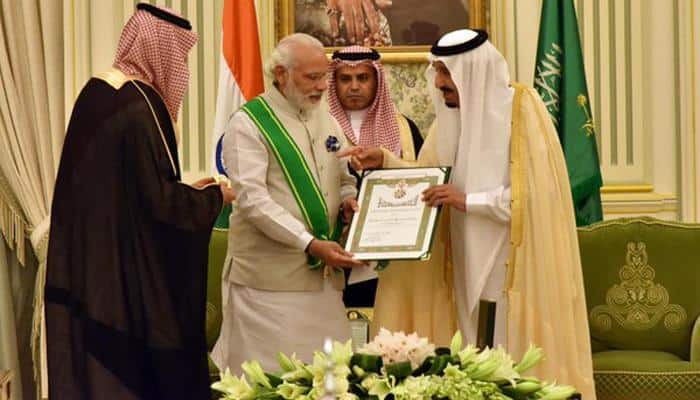 PM Modi conferred Saudi Arabia&#039;s highest civilian honour - Watch