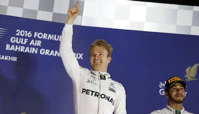 Bahrain Grand Prix: Nico Rosberg wins 2nd race of the season as Lewis Hamilton, Sebastian​ Vettel suffer​