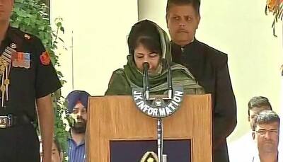 Mehbooba Mufti's swearing-in ceremony: As it happened