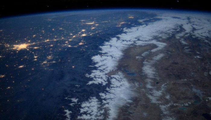 Moonlit photo of Delhi and the Himalayas as seen from space – See pic!