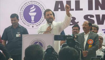 Rahul Gandhi backs jewellers, says govt strangulating small businesses