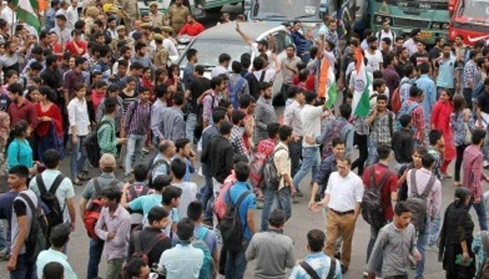 We want our national flag back from Jammu and Kashmir police: NIT Srinagar students
