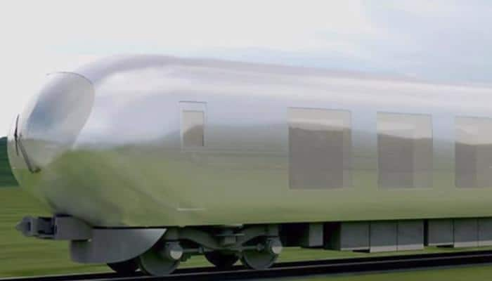 Watch: This awesome design to make trains almost &#039;invisible&#039; in Japan!