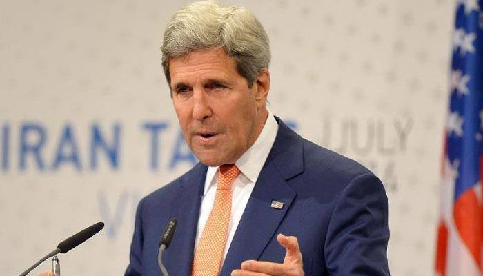 Kerry arrives in Iraq for talks on war against Islamic State