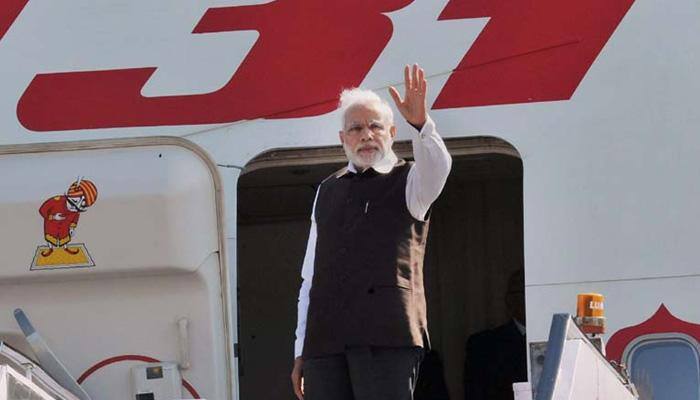 Here&#039;s how PM Narendra Modi is saving time on foreign tours: by sleeping on plane