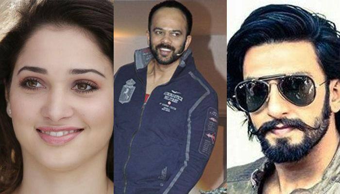 Tamannaah Bhatia, Ranveer Singh in Rohit Shetty&#039;s next