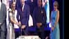 Duke & Duchess of Cambridge cut Queen's birthday cake with sword at British High Commission in Delhi – Watch