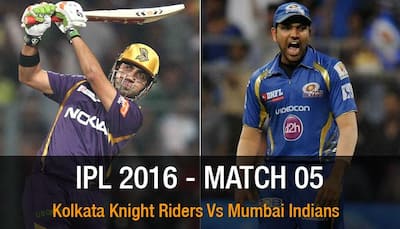 Indian Premier League 2016: Mumbai Indians vs Kolkata Knight Riders - As it happened...