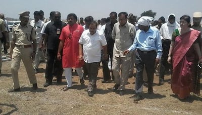 SHAME! Thousands of litres of water wasted for Eknath Khadse's visit to drought-hit Latur