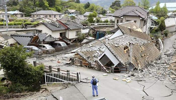 Scores trapped as Japan earthquakes toll hits 32