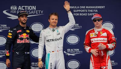 Chinese Grand Prix: Nico Rosberg on pole, Lewis Hamilton at the back
