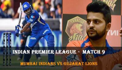 Indian Premier League, Match 9: Mumbai Indians vs Gujarat Lions – As it happened...