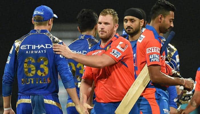 2016 IPL: Gujarat Lions ride on Aaron Finch&#039;s heroics to edge out Mumbai Indians in thriller
