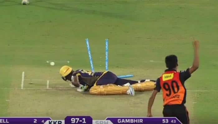 WATCH: Mustafizur Rahman&#039;s brutal yorker shatters stumps, leaves Andre Russell devastated