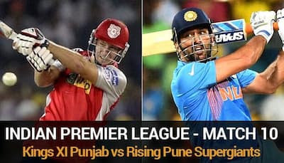 IPL 2016, Match 10: Kings XI Punjab vs Rising Pune Supergiants – As it happened...