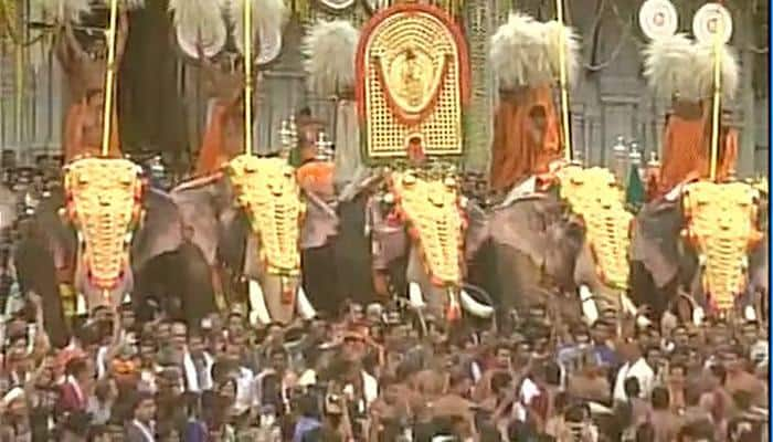 Thrissur Pooram festival celebrated with grandeur - Watch video