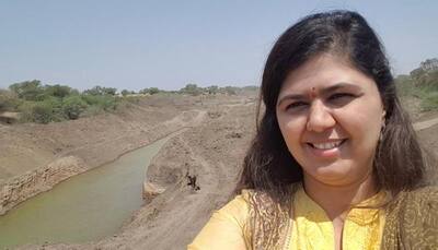 'We were happy to see water in drought-hit Latur, so took selfies'