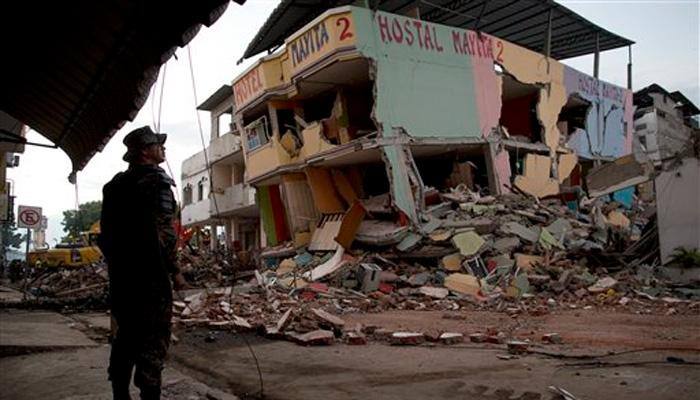 Death toll in Ecuador quake rises to 413