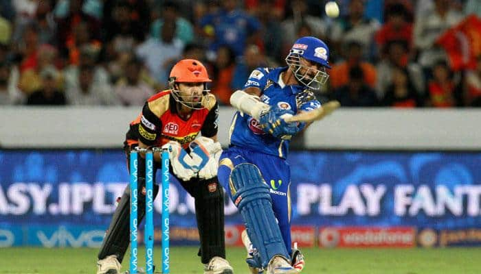 WATCH: Hardik Pandya&#039;s brother Krunal blasts three sixes in one over against SunRisers Hyderabad