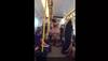 What happens when a 'T-Rex dinosaur' shows up in a commuter train - Watch