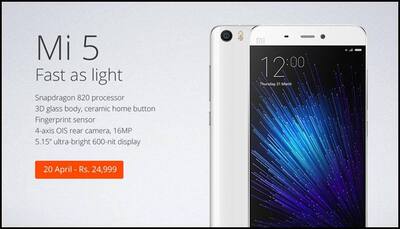 Xiaomi Mi 5, Redmi Note 3 next flash sale on April 20 at 2:00 pm