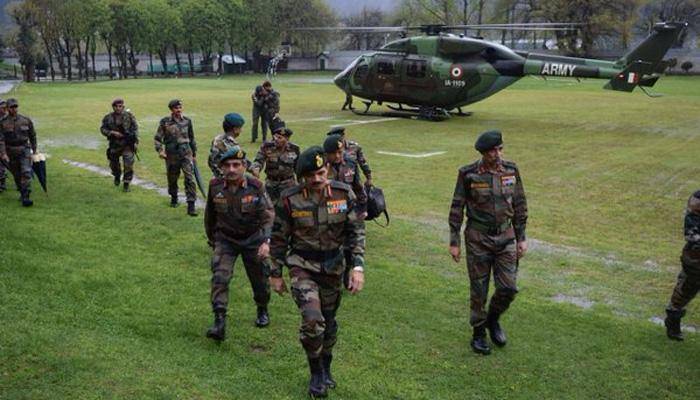 Army chief General Dalbir Singh visits Srinagar for security review 