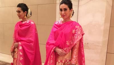 None can look as gorgeous as Karisma Kapoor in six-yards of grace – See Pics