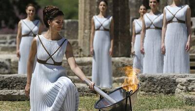Rio Games count down starts with Olympia torch lighting