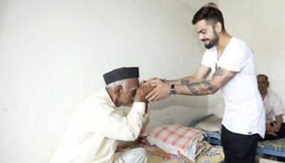 PHOTOS: TOUCHING! When Virat Kohli made residents of a Pune old-age home smile!