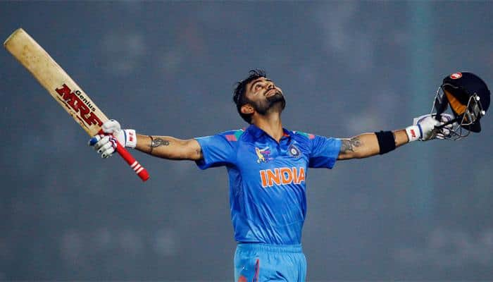 WATCH: Complete demolition - Virat Kohli blasts 24 runs off Lasith Malinga&#039;s over