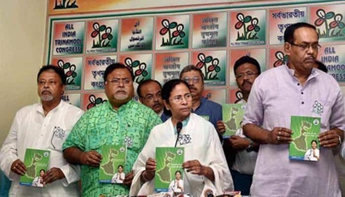 West Bengal polls: TMC asks EC to restrict broadcast of Narada scribe&#039;s programmes