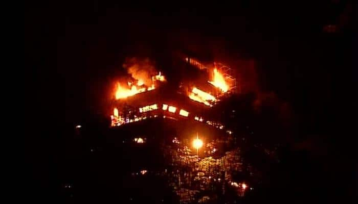 Major fire breaks out at Delhi&#039;s FICCI auditorium​ building, two fire officials seriously injured 