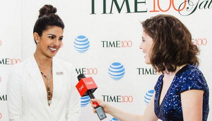 Priyanka Chopra goes all white at #TIME100 celebrations! View pics